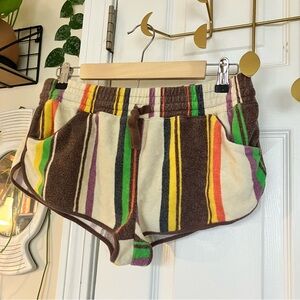 out from under Striped Multicolor Women's Shorts